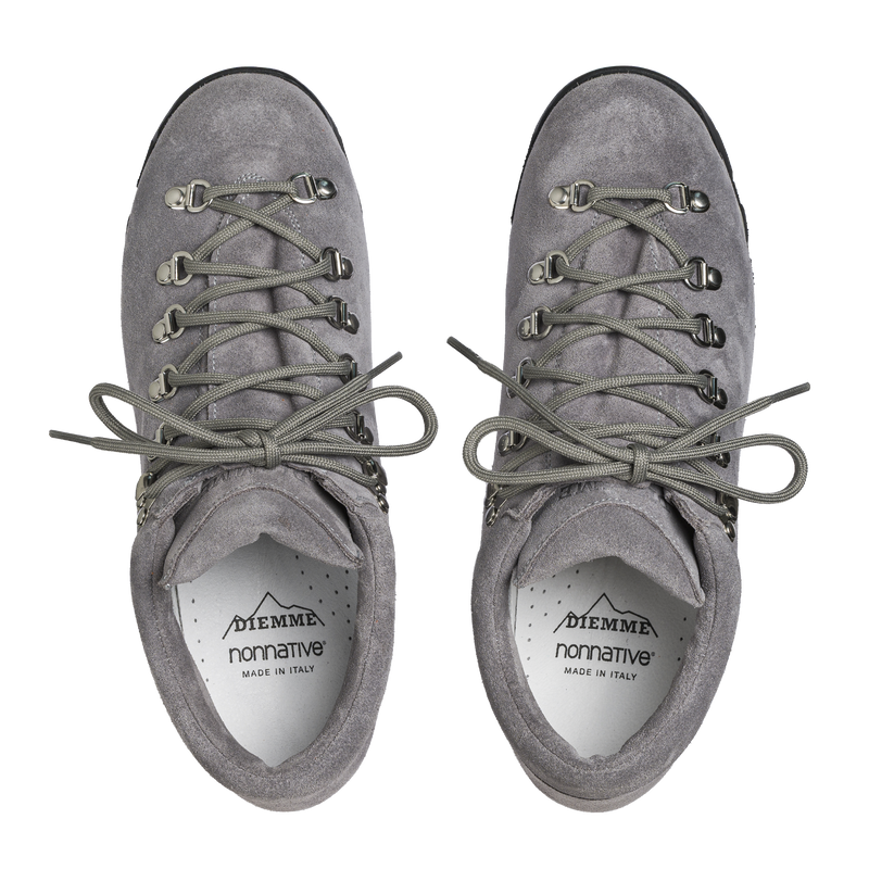 Diemme x Nonnative Roccia Basso Grey Suede M